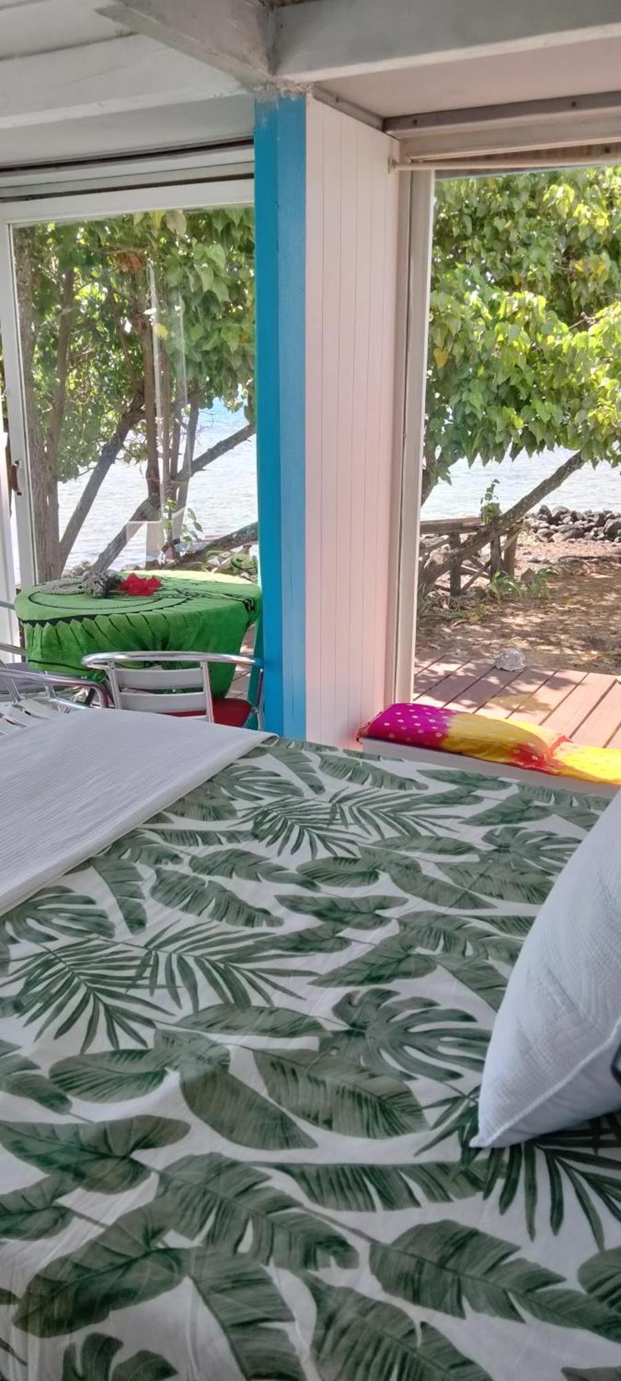 Bungalow Vue Lagon 180 Degre, La Maison Bleue Moorea Exterior foto