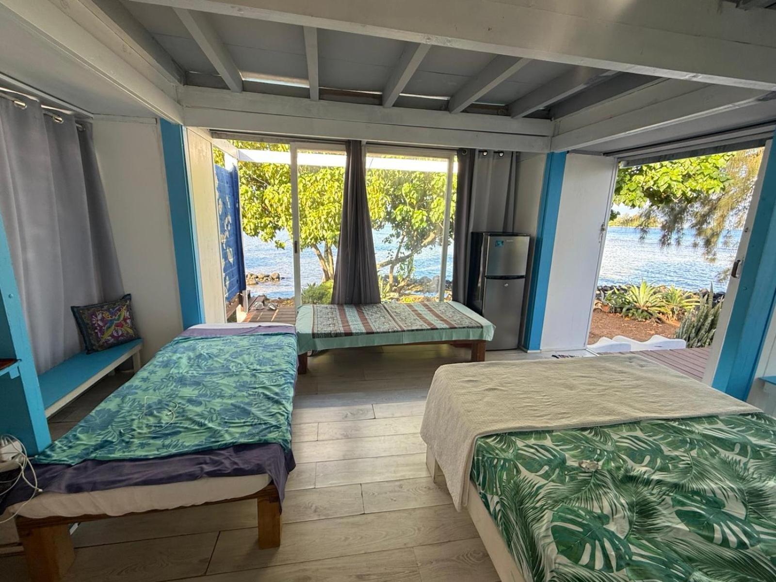 Bungalow Vue Lagon 180 Degre, La Maison Bleue Moorea Exterior foto