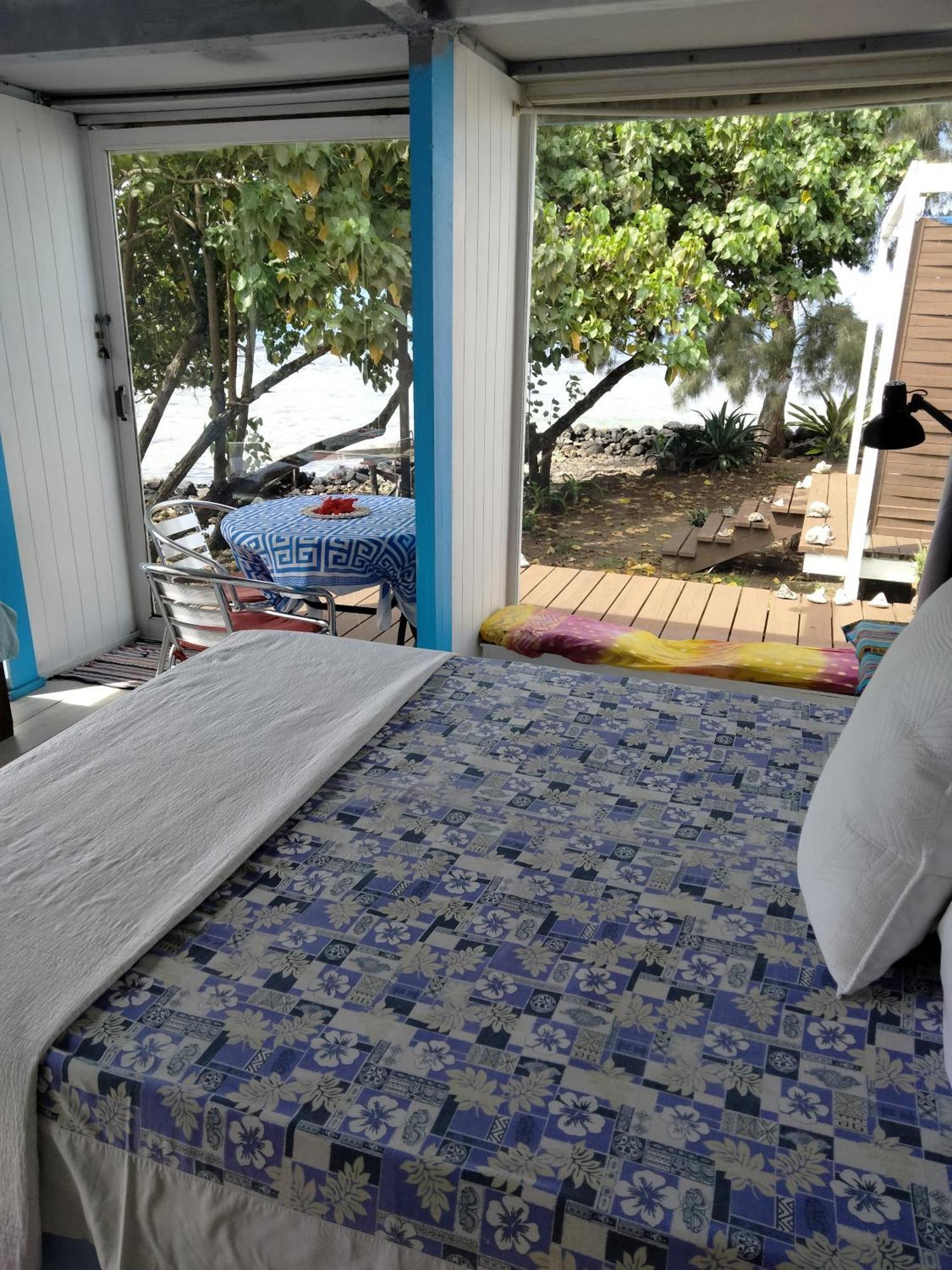 Bungalow Vue Lagon 180 Degre, La Maison Bleue Moorea Exterior foto